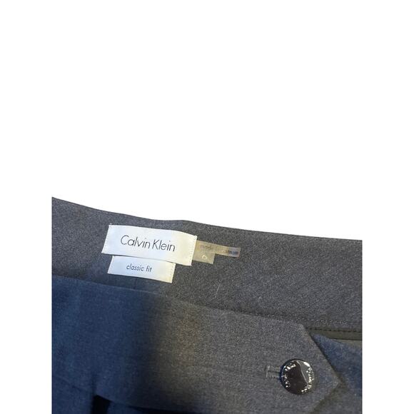 Calvin Klein Charcoal Women’s Career business Pant Suit Classic Fit slacks - Picture 8 of 11